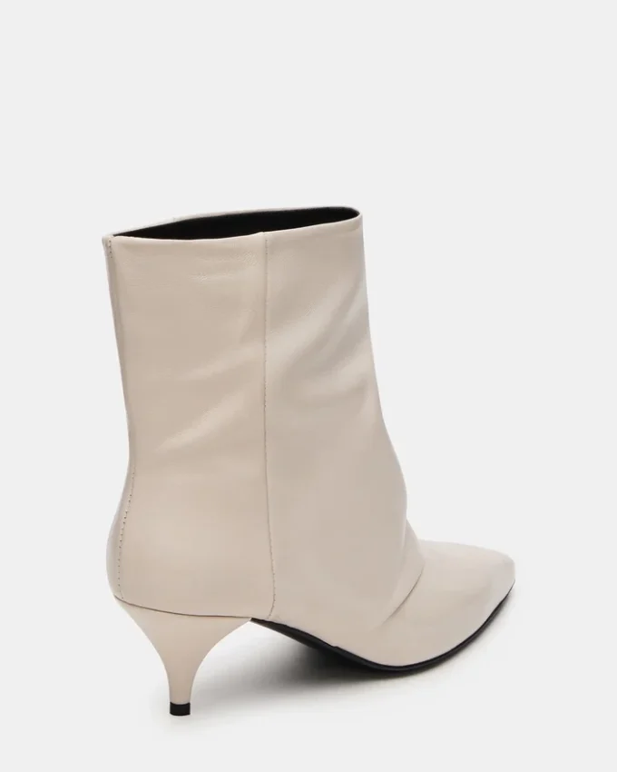 Shiner en cuir blanc