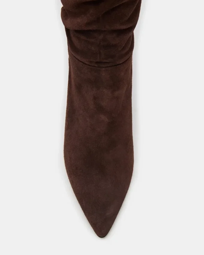 Suède marron Linger