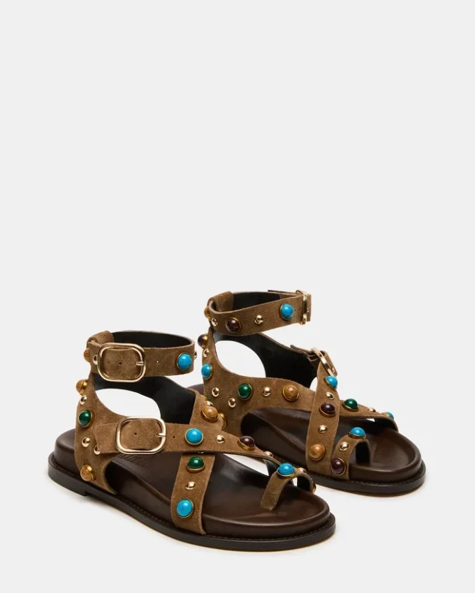 Suède taupe linéaire