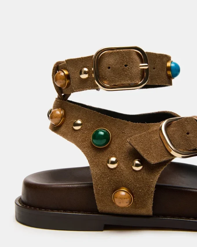 Suède taupe linéaire