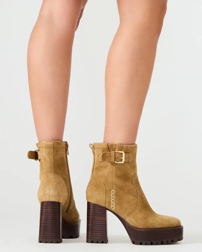 Summit en daim olive