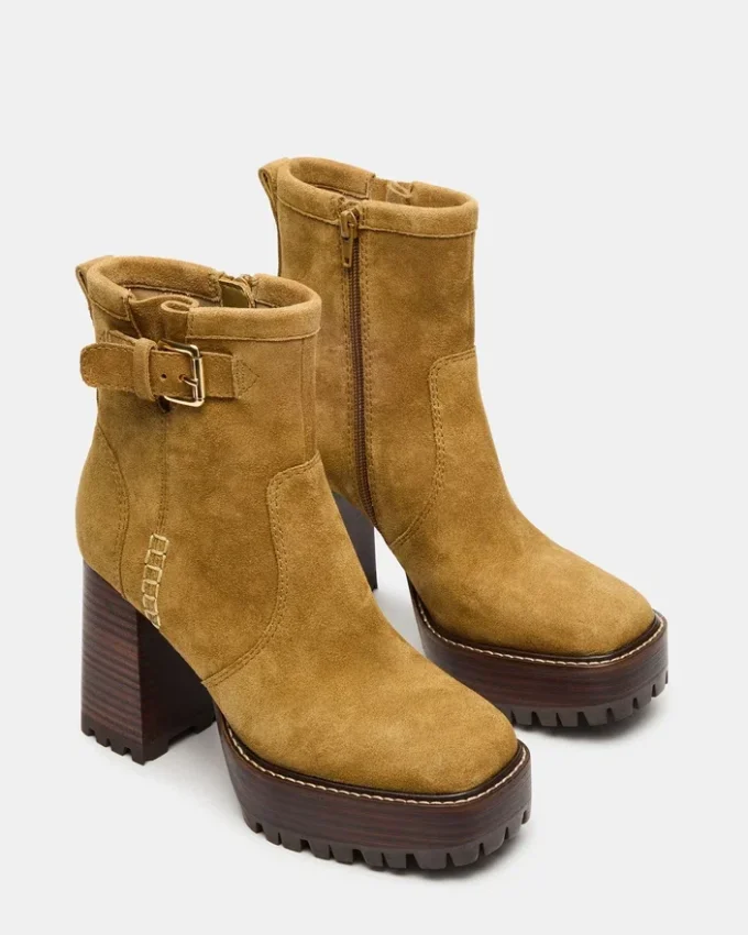 Summit en daim olive