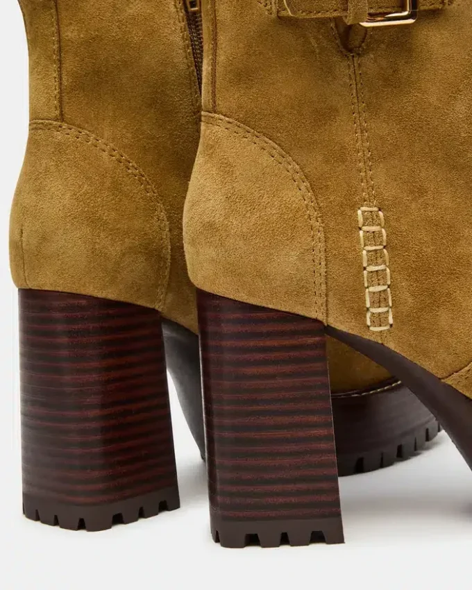 Summit en daim olive