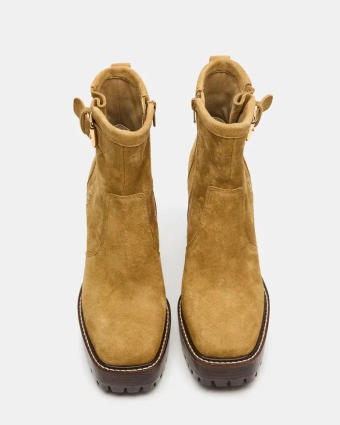 Summit en daim olive