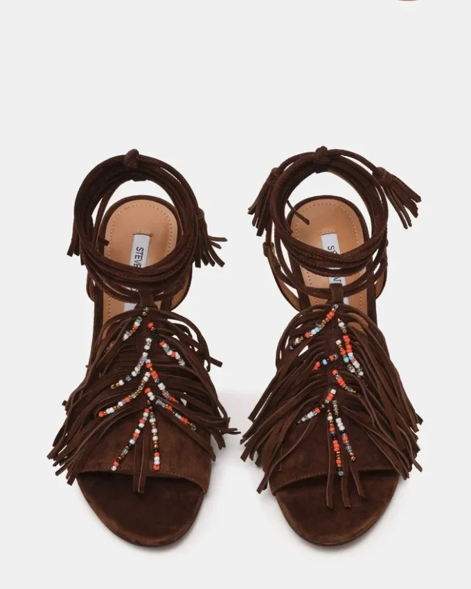 Talia en daim marron