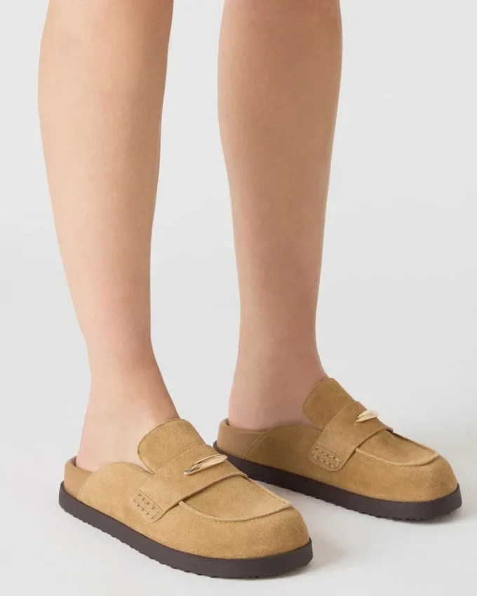 Tobin en daim marron Tobin en daim marron