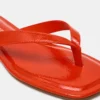 Trella en vernis rouge-orange Trella en vernis rouge-orange