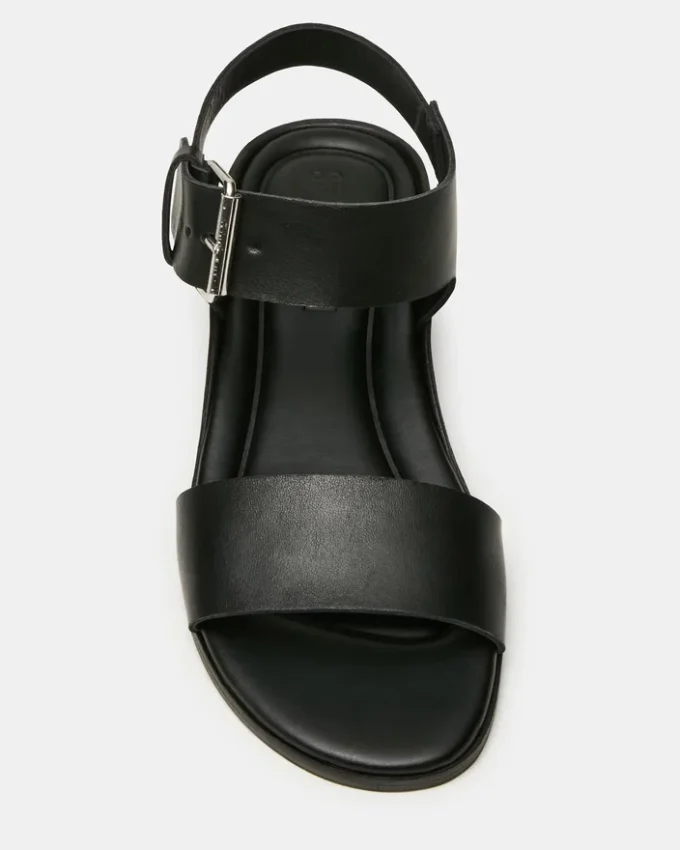 Vaeda en cuir noir Vaeda en cuir noir