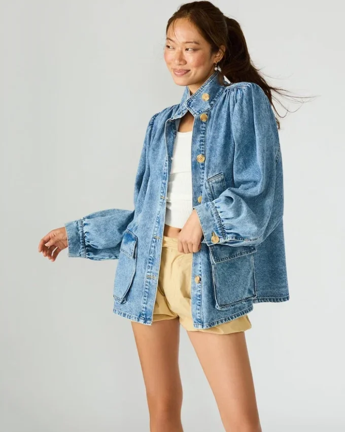 Veste en denim Marceline Forever Blue