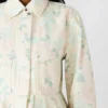 Veste à fleurs Sloan Beige pêche