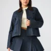Veste Justina Barn Indigo foncé