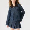 Veste Justina Barn Indigo foncé