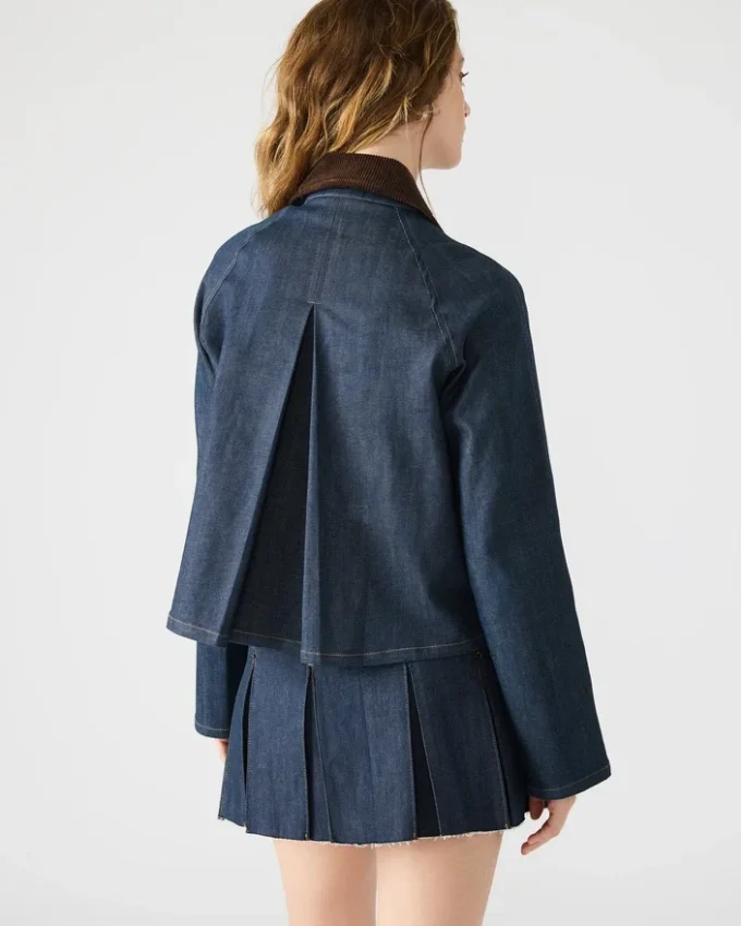 Veste Justina Barn Indigo foncé