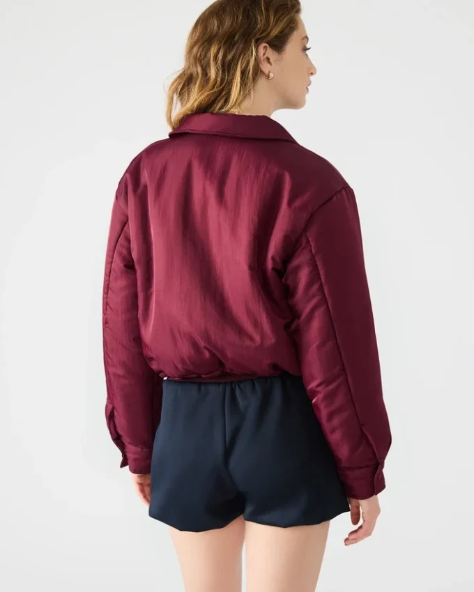 Veste Selma, couleur vin