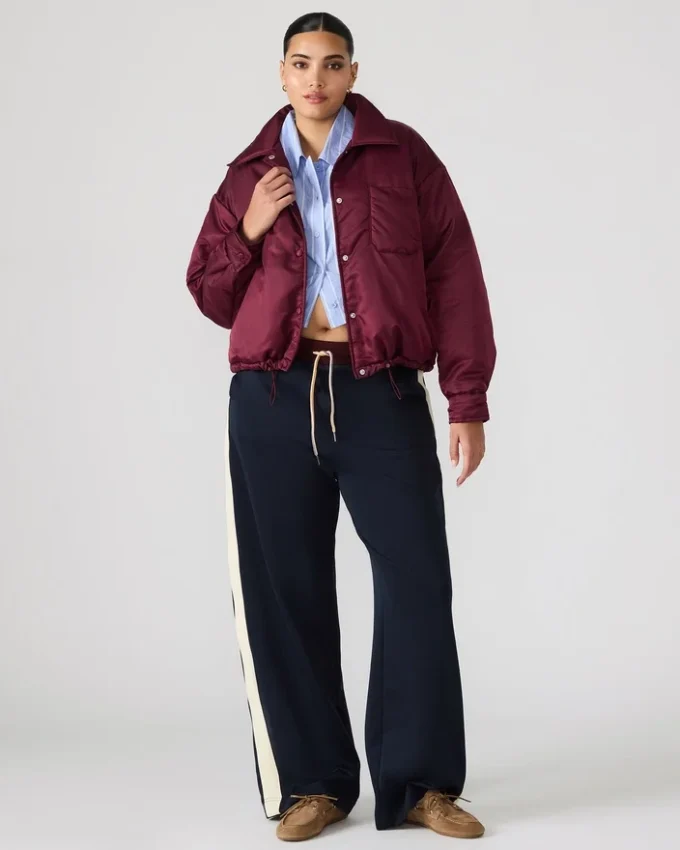Veste Selma, couleur vin