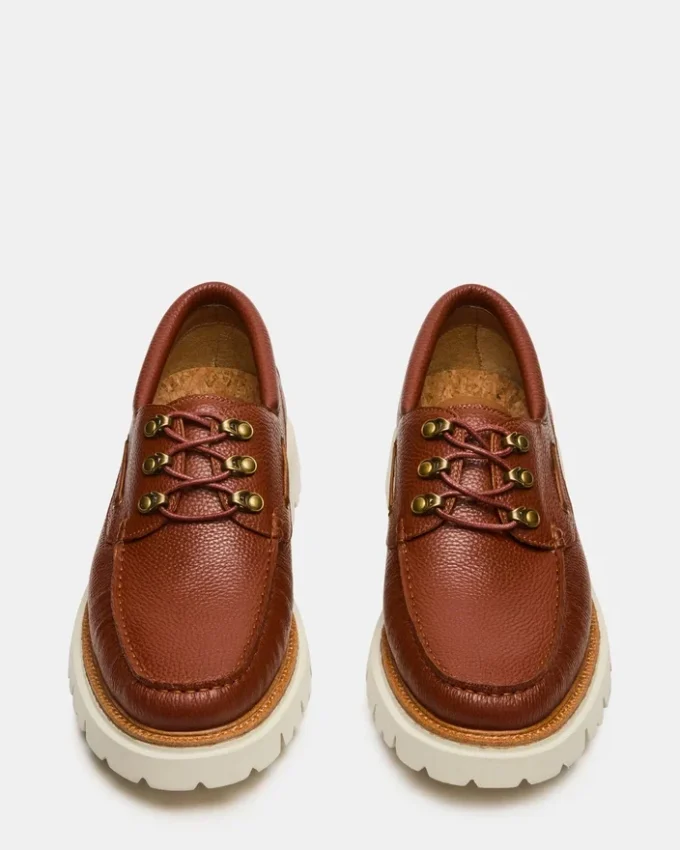 Victor en cuir cognac