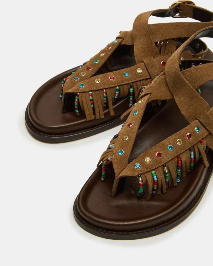 Wendell en daim marron