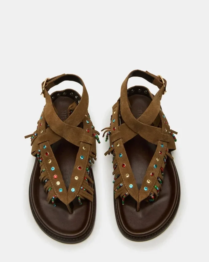 Wendell en daim marron