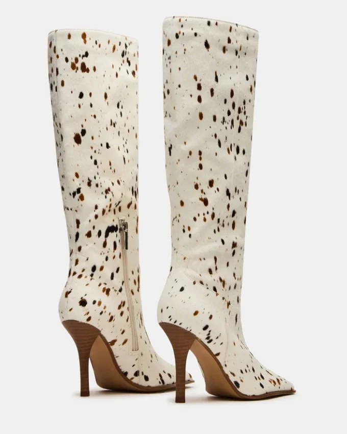 Wescot marron imprimé vache