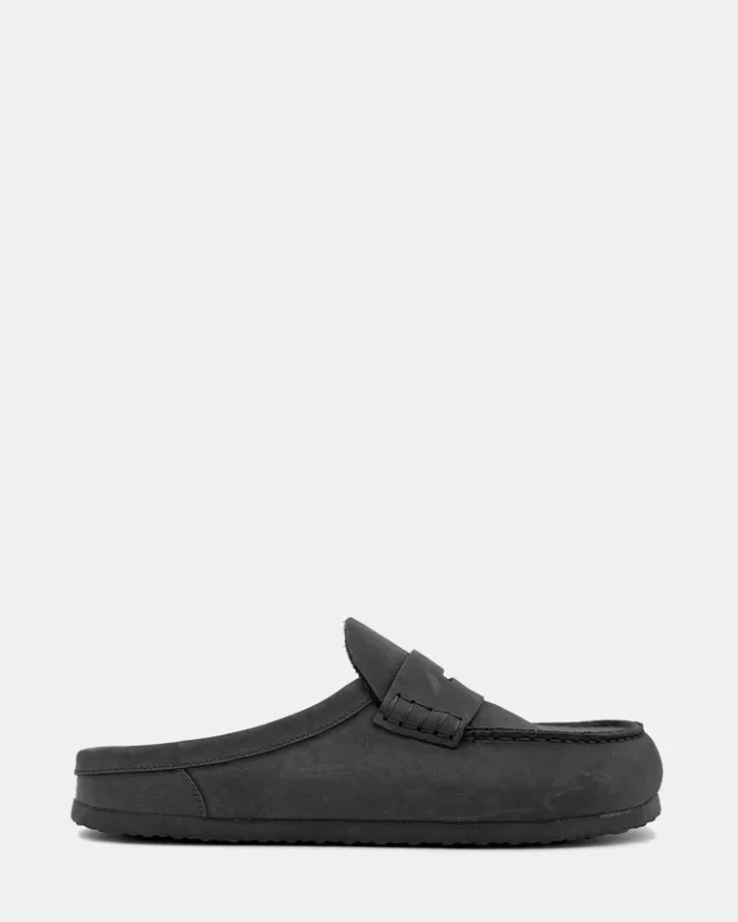 Wyatt en cuir noir Wyatt en cuir noir